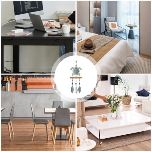 Decoración azul y estilo granja con luces para casa rural y dormitorio 5