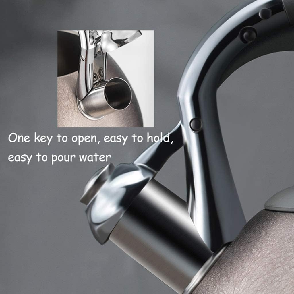 LIOONS Food Grade Tea Kettle Kettle Stainless Steel Tea Kettles Large Capacity Teapot with Ergonomic Handle Teakettle for Home Office Kettle 3l Tea Pot