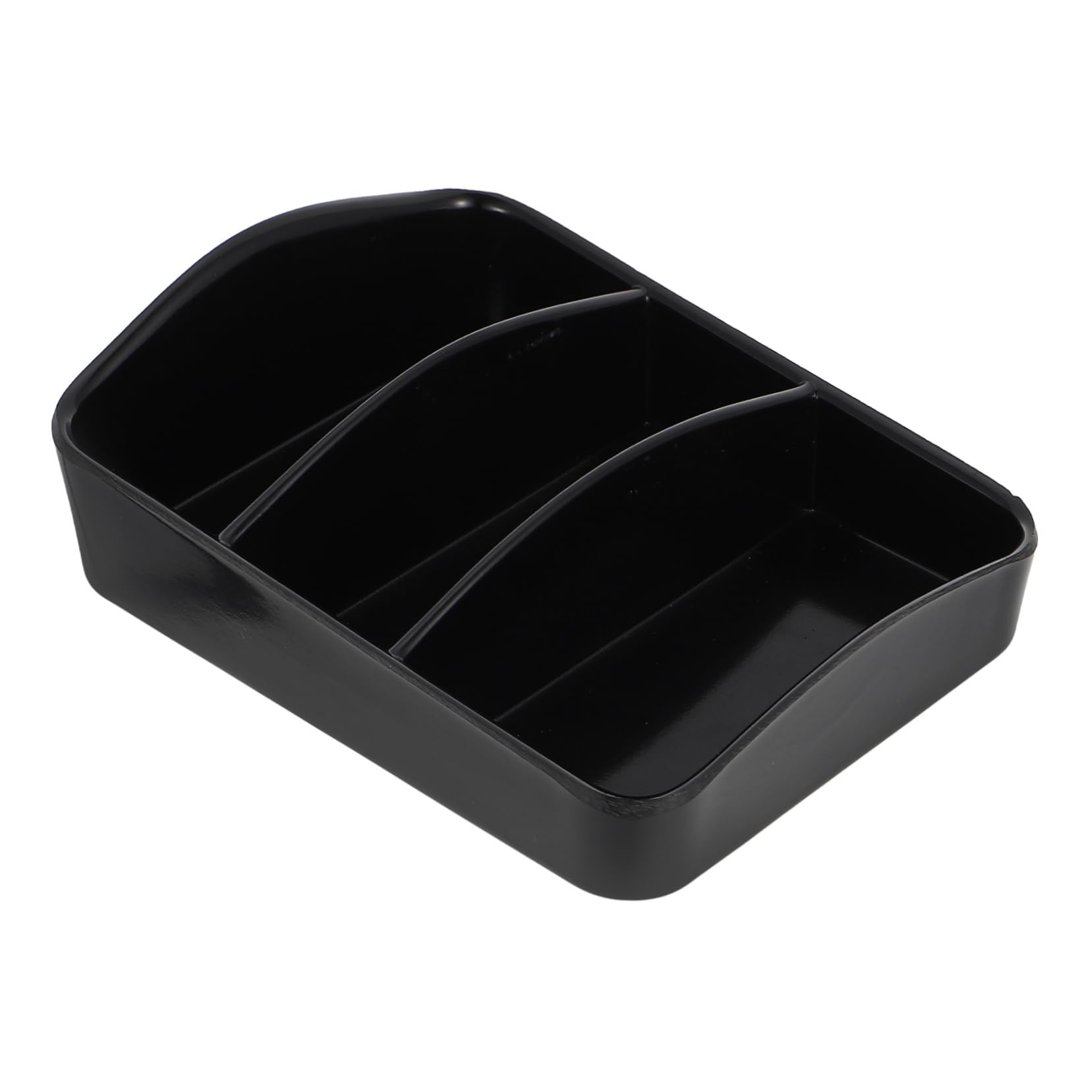 Ciieeo Candy Bag Storage Box Multi-grid Sugar Packets Case Restaurant Organizer Tea Box White