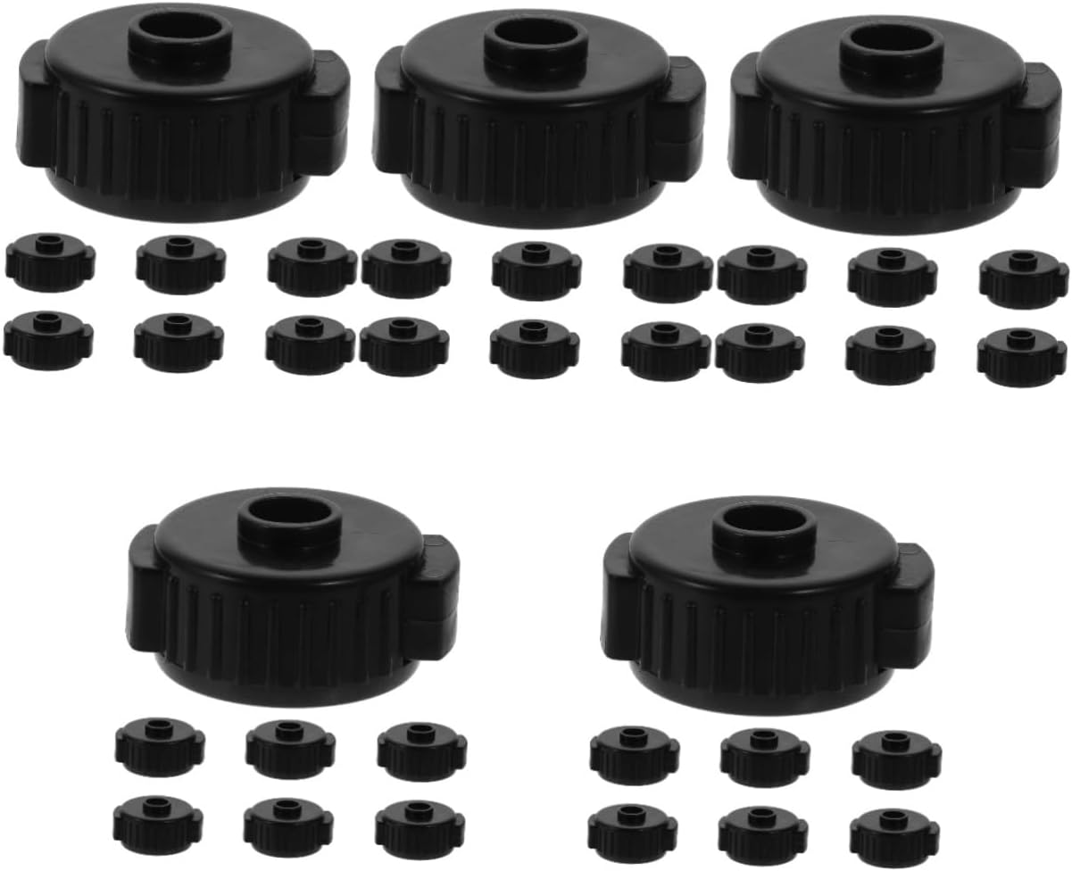 Abaodam 40pcs Drum Cymbal Nuts Replacement Fixing Buckle Quick Assembly Cymbal Parts