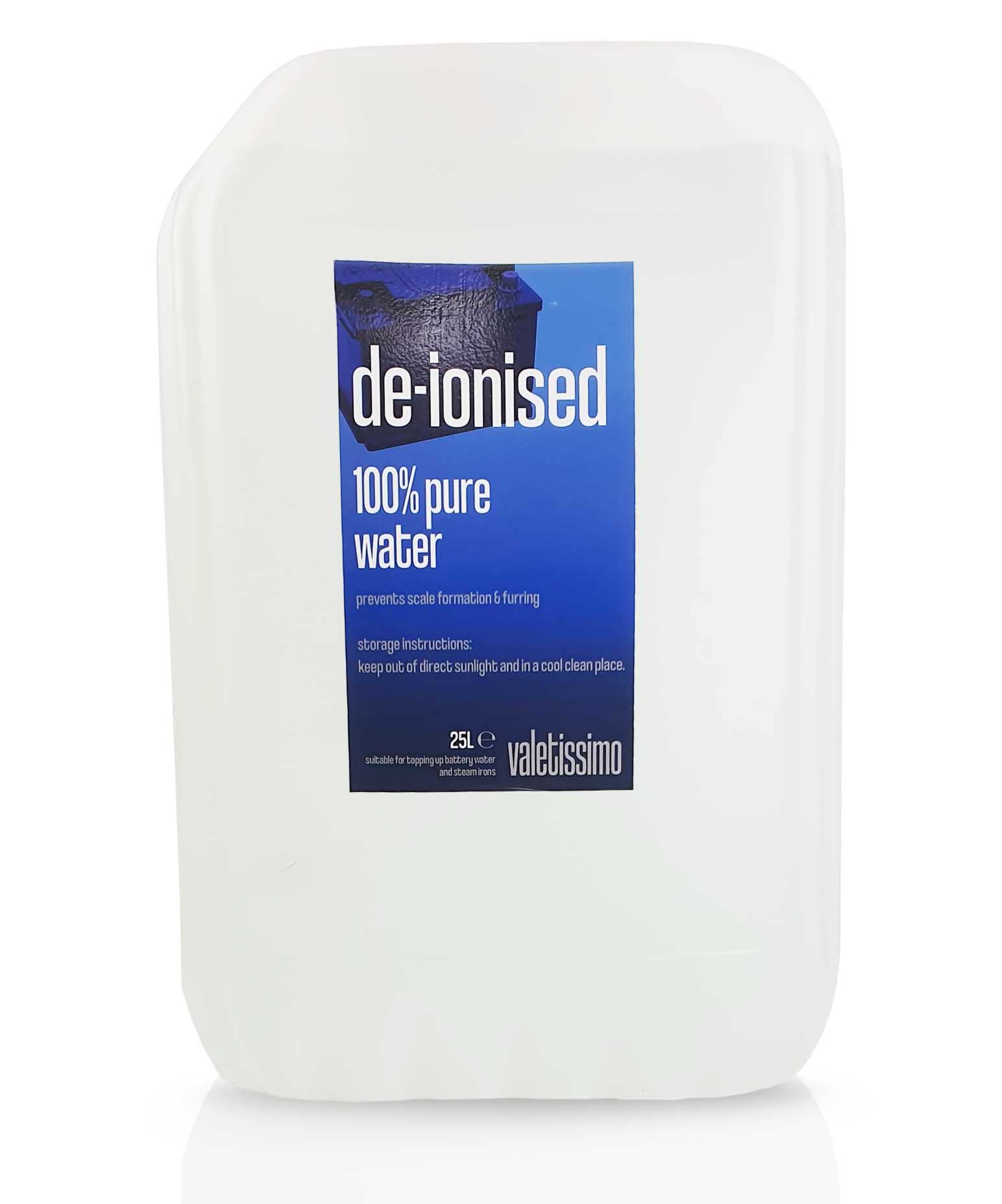 Valetissimo Deionised Water - Ironing Water, Steam Iron 25L