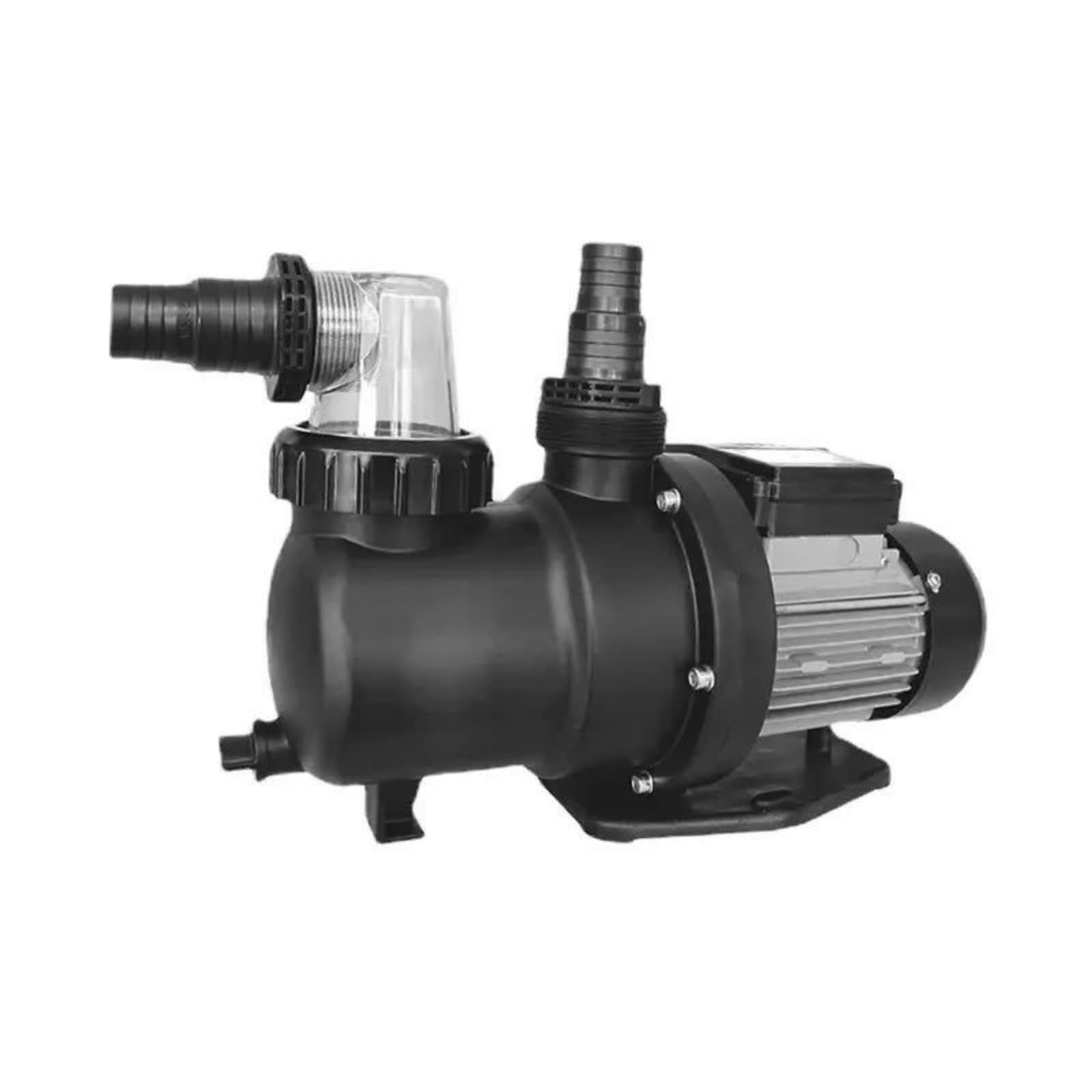 Pompe de Piscine à Sable Pompe de Filtration Circulation Moteur Panier Préfiltre Robuste Silencieuse et Économe Adaptée Jardin Familial Entretien Régulier Baignade Quotidienne
