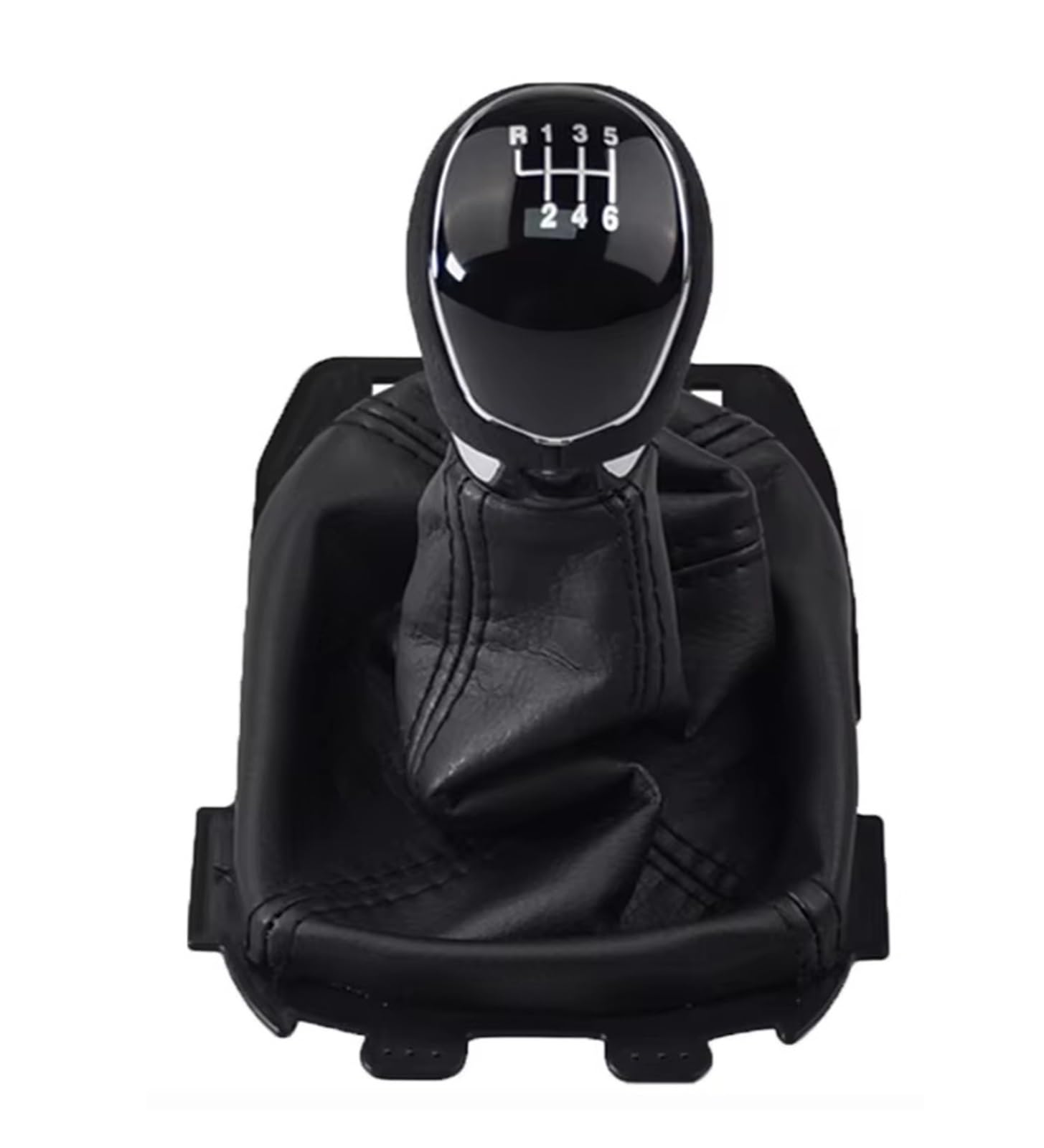 GHQFROP Transmission Gear Shift Knob for Ecosport 2013-2018 5 6 Speed Manual Gear Shift Knob Shifter Lever Stick Handle Car Gear Stick Knob(6 Speed)
