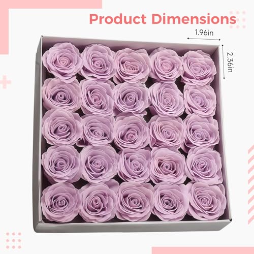 Fleurs de savon rose artificielle pour création de cadeaux et bain