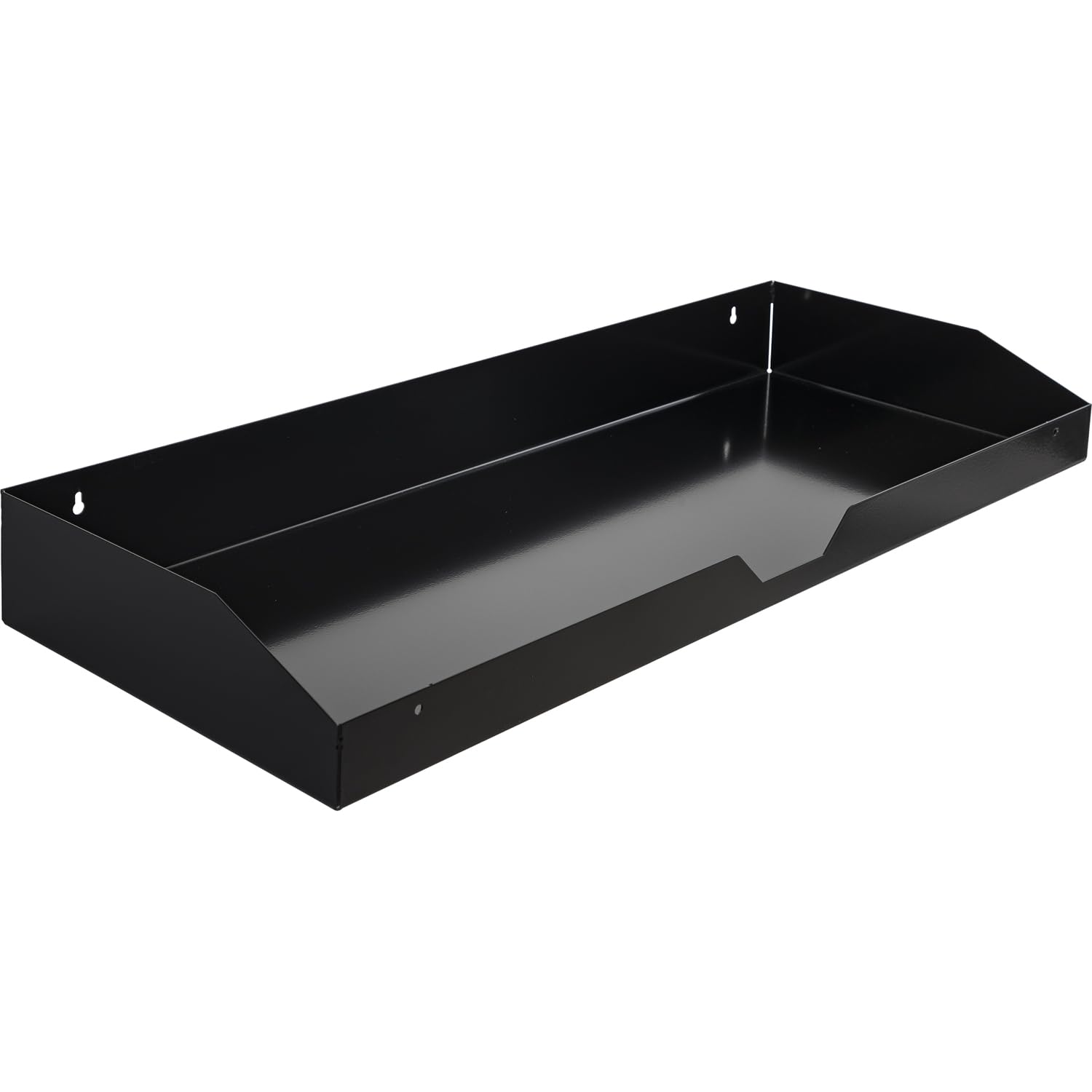 Buyers Products 1702980TRAY 35 Inch Black Powder Coated Carbon Steel Tray for 72 Inch Topsider Truck Box, Middle Notch