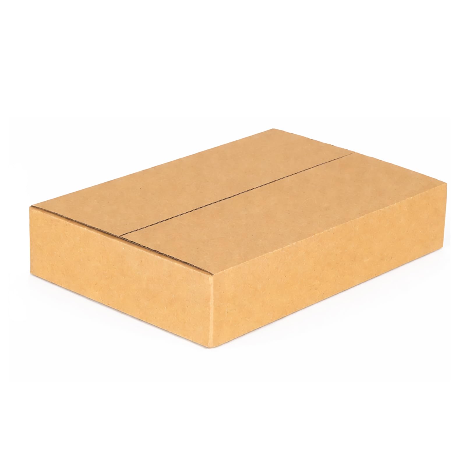 DHL Kleinpaket Karton 350x250x80 mm (ehemals Warenpost national) – Versandkarton klein 35x25x8 cm, Faltkarton FEFCO 0201, Innen 344x244x68 mm - 100 Stück