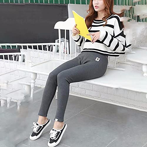 Leggings de algodón caliente con textura premium de terciopelo suave 5