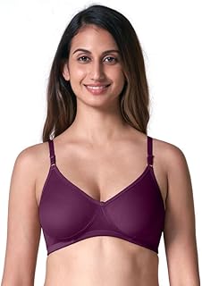 BLOSSOM Women's Everyday T-Shirt Bra with Molded Cups,Non Padded and Non Wired,Cotton-Polyester Fabric -Perfect for Unifor... Price In India