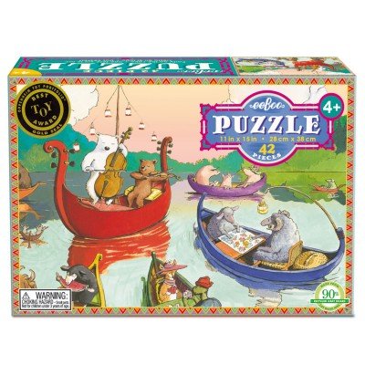 eeBoo Party on The Lake 42 Piece Puzzle