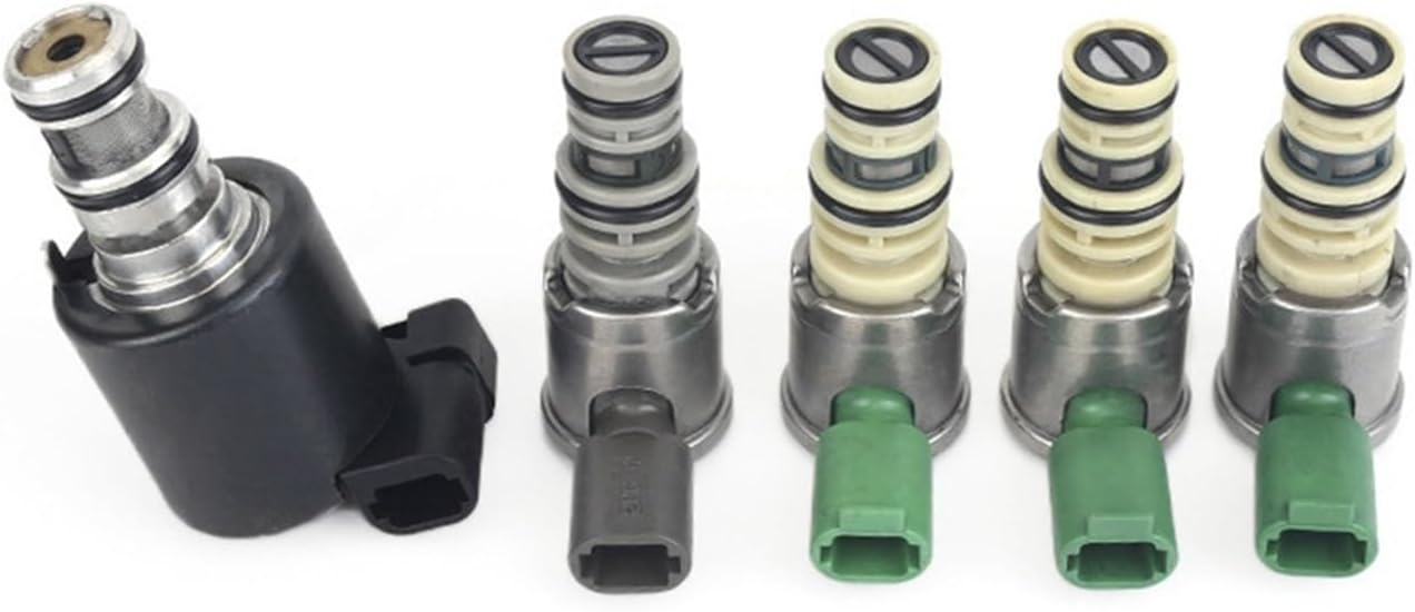 5L40E Transmission Master Shift EPC TCC Lock Up Solenoids Control Valve Kit Set Compatible With Cadillac Compatible With GM Compatible With BMW