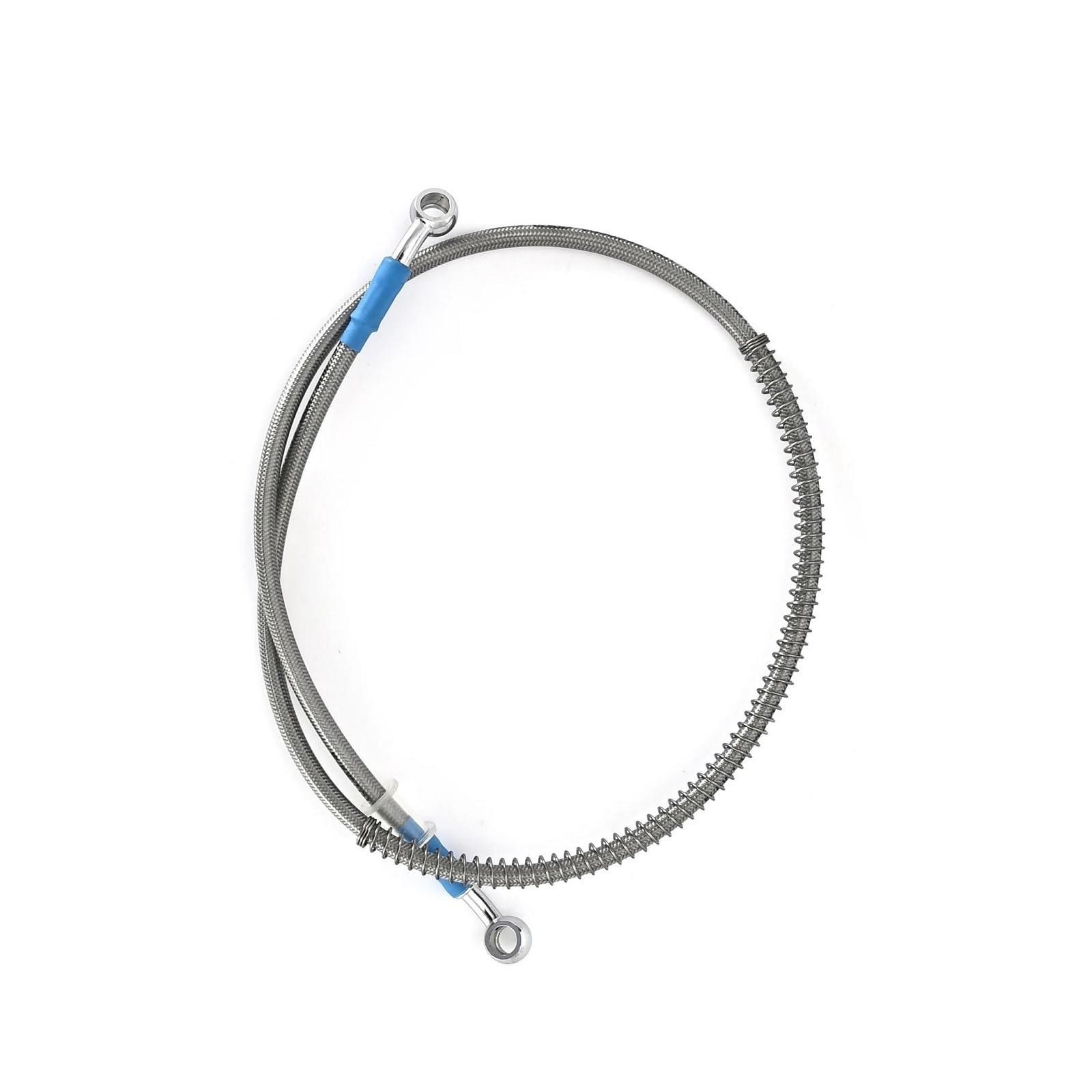Ksxzw Grey Motorbike Part Motorbike Accessories Motorcycle Hydraulic Brake Or Clutch Oil Hose Line Pipe 80Cm