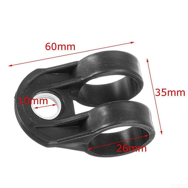 Manico ad anello per decespugliatore compatibile con alberi da 26 mm, adatto per molte marche e modelli, parte di ricambio per GHS 6237