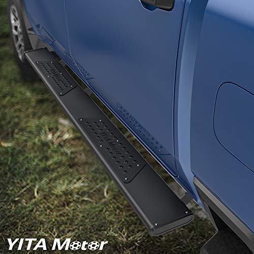 Yitamotor 6.5 Inches Running Boards Compatible With 2019-2023 Chevy Silverado/Gmc Sierra 1500, 2020-2024 Silverado/Sierra 2500Hd 3500Hd Crew Cab Side Steps Nerf Bars (Excl. 2019 1500 Classic) #TOP1