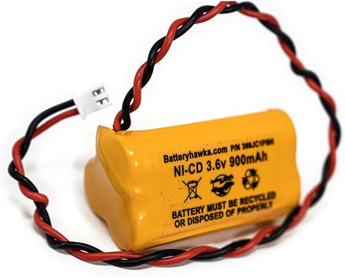 Miniatura 3 de Paquete de 5 baterías AA900MAH 6200RP LEDR-1 253799 10010037 3.6v 900mAh Ni-CD para TOPA 3.6V AA900mAh Max B2-0031 MH468886