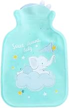 Hot Water Bag, Cartoon PVC Hot Water Bag for Kids and Adults, Explosion-proof Hand Warmer and Belly Warmer, Great for Stomach Pain Relief with Hot Compress Supply-500ml (Shape 6)