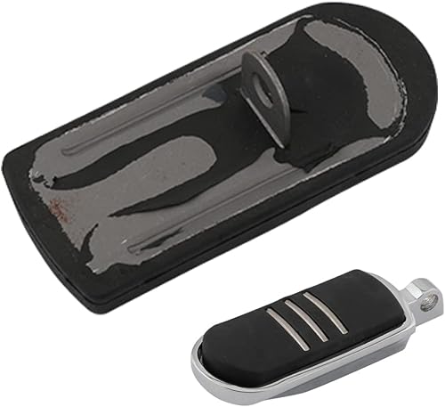 Miniatura 8 de HIMIKI - Pinzas de pie para motocicleta con barra de choque ajustable compatibles con Softail Sportster Electra Road Glide Road King Street Glide