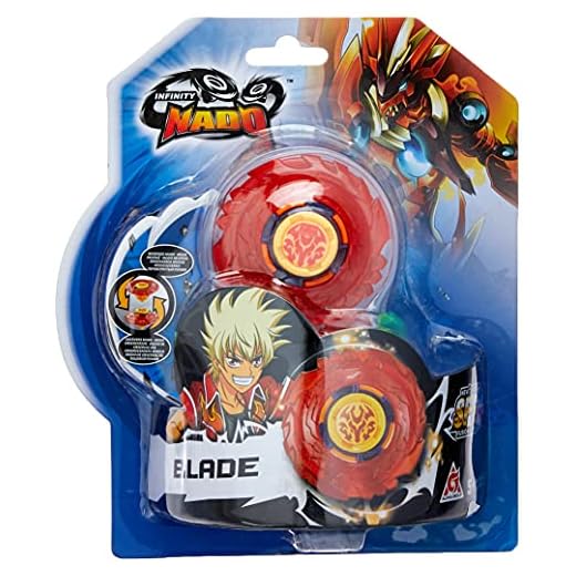 Candide Pião Infinity Nado - Plastic Series - Vermelho 9942