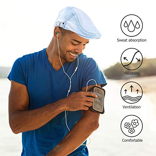 LUOZZY Boina para homens chapéu de sol de verão para homens estilo europeu boina boina chapéu jornal