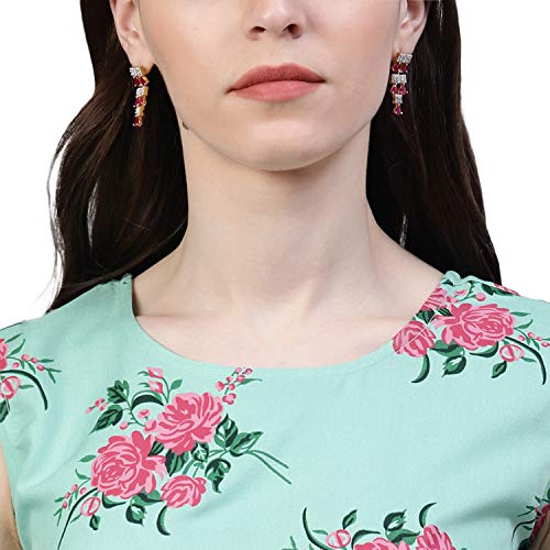 Image of Stylum Women's Printed Rayon Straight Kurta Pant Dupatta Set