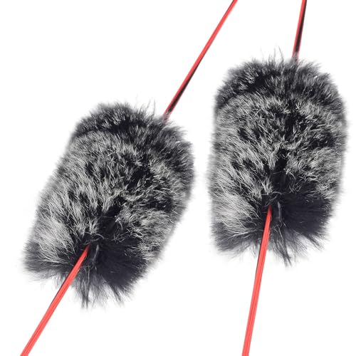 YLS Archery Silencer Bowstring Silencers Bow Dampener Recurve Bow Beaver Balls/Otter Hide Bowstring Silencer