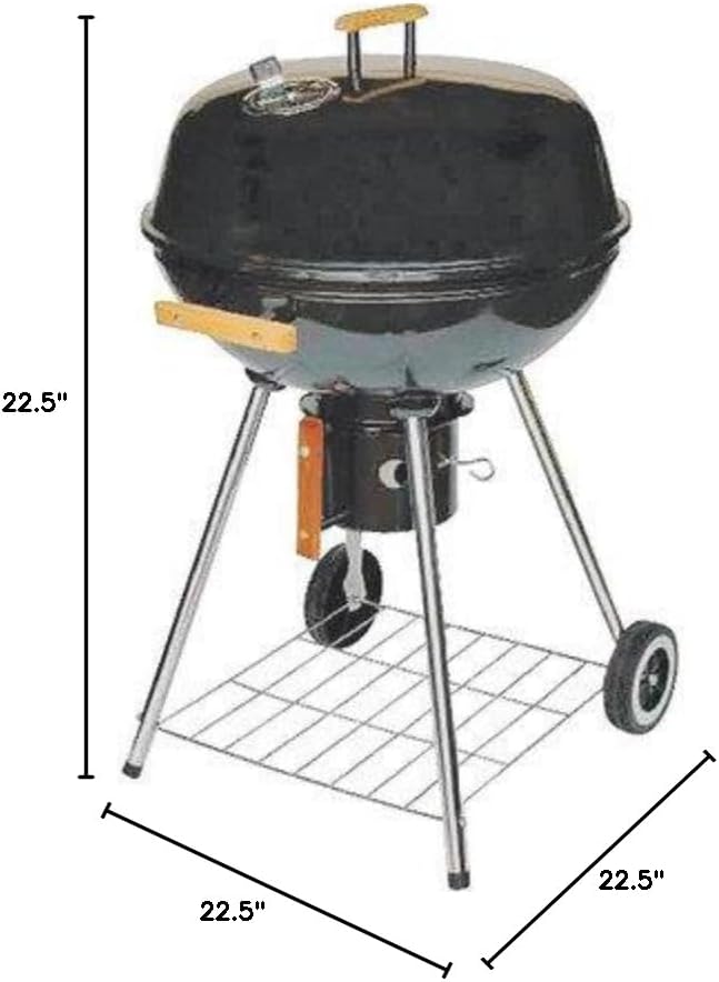 Omaha 22.5" Portable Charcoal Grill