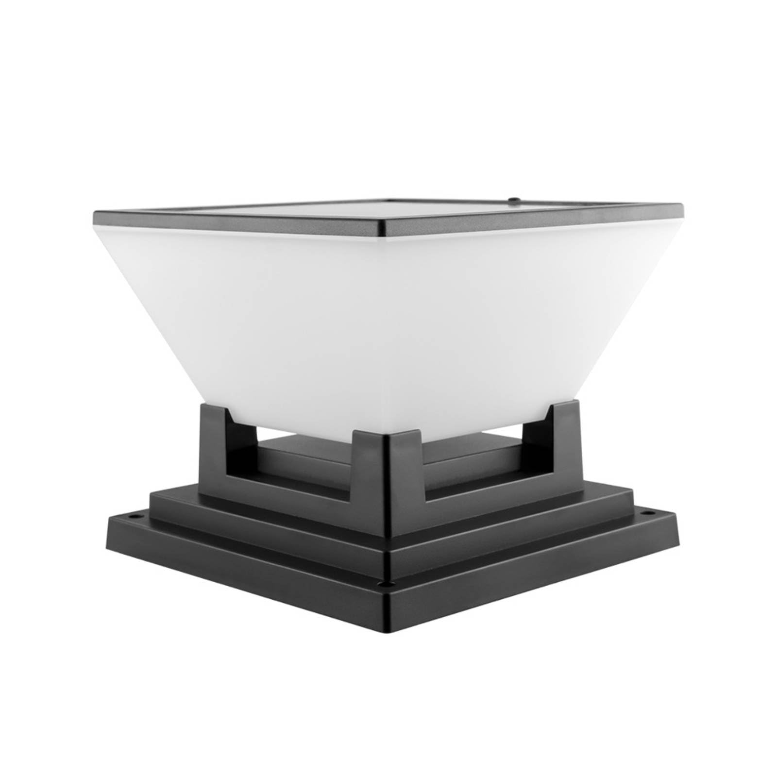Solar Post Light Modern Design Garden Post Cap Lamp Water Resistant Solar Fence Light for Gate Entrance, 200-image-36