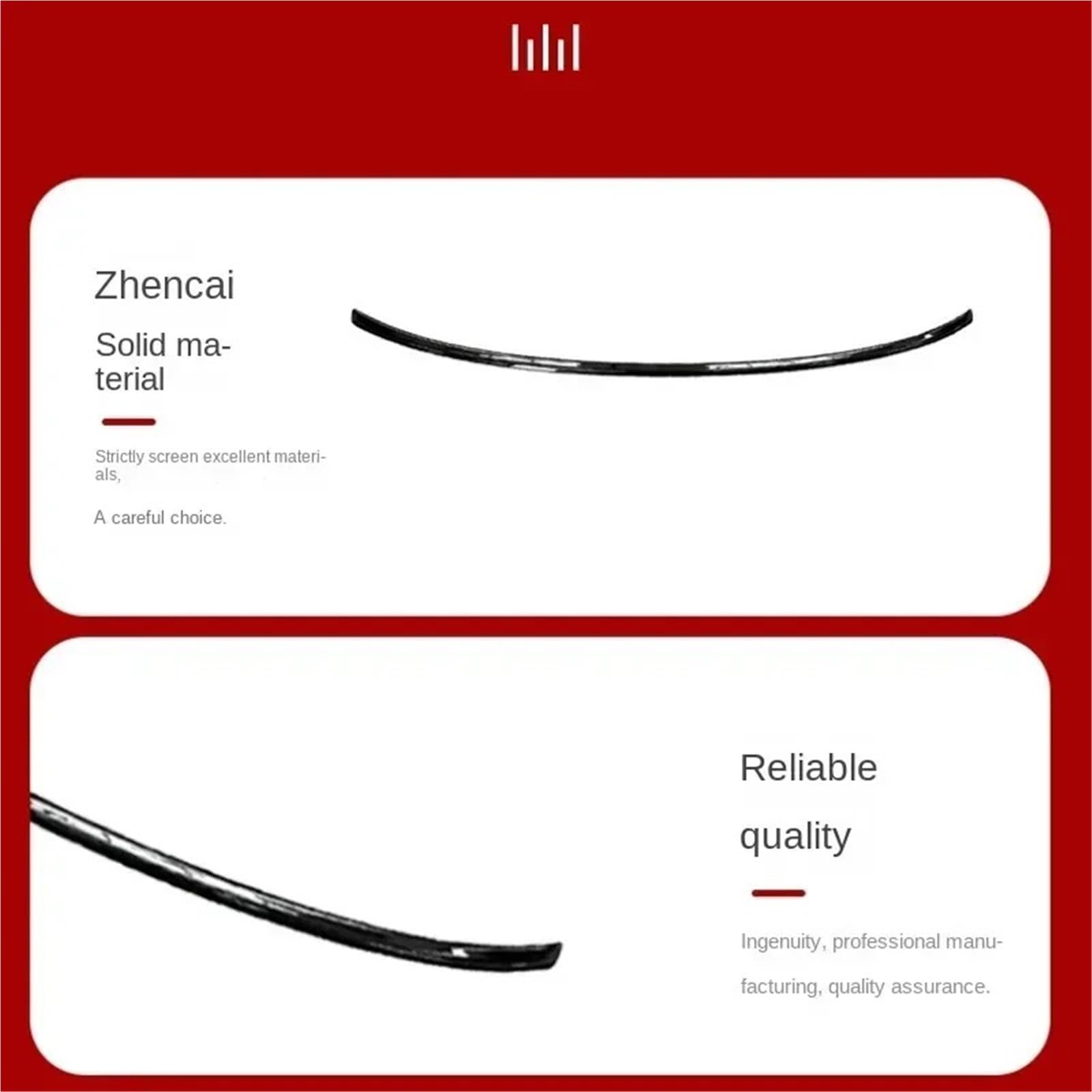 Spoiler Trasero De Coche para BMW Serie 5 G60 2024 Alerón Trasero Maletero Estilo Yaoye En Carbono Negro Brillante Accesorios para Coche Spoiler