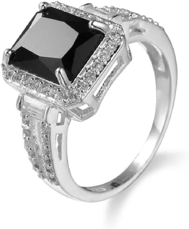 Elegant Sterling Silver Black Onyx Wedding Ring Egypt Ubuy