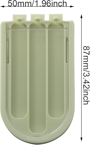 Miniatura 4 de XGNG Caja de almacenamiento de agujas de coser de 7 Uds. Caja de almacenamiento de agujas de plástico Caja de almacenamiento de agujas de coser a