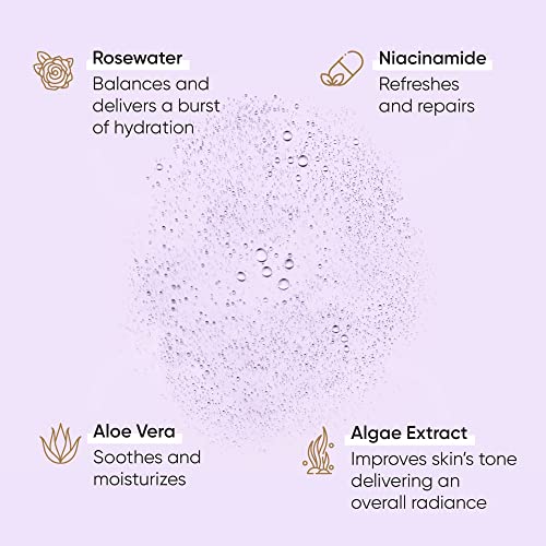 Buttah Skin By Dorion Renaud Aloe Rose Refreshing Mist 4Oz - Hydrating Rose Water Face Spray - Refreshing Aloe Facial Mist - Naturally Based Skin Care For Men & Women - Black-Owned Skincare #TOP4