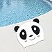 Aymzbd Panda Shape Kids Swim Cap for Girls Boys Aged 4-12, Comfortable Fit Silicone Swim Caps for Braids Long Hair, Swim Hat Bathing Cap to Keep Hair Dry, Waterproof Kids Swim Hats for Pool, Beach