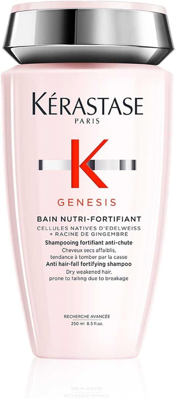 Kérastase Stärkende Haarkur für feines und brüchiges Haar, Gegen Haarausfall und Haarbruch, Sérum Anti-Chute Fortifiant, Genesis, 90 ml