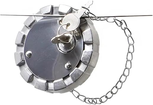 Fuel Tank Filler Cap Gas Cap With Lock Keys Compatible For After 1984 Truck For Western Star Before 1983 Peterbilt Before 1980 K0713851234