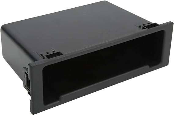 Dash Radio Storage Box, Single Din Storage Pocket Radio Box Radio Inner Organizer Multi Application Dash Storage Pocket Car Stereo Blanking Plate Stereo Holder for Car
