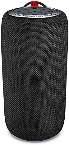 Monster S310 Bluetooth Speaker, Portable Bluetooth Speakers. 20W True Wireless Stereo Pairing Deliver Dynamic Sound, Waterproof Speaker, 24H,Bluetooth 5.0 Built-in Mic, for iPhone, Samsung