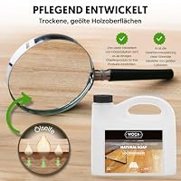 WOCA Denmark Holzbodenseife Natur 6 L für geölte, gewachste und geseifte Holzböden – Ansicht 4