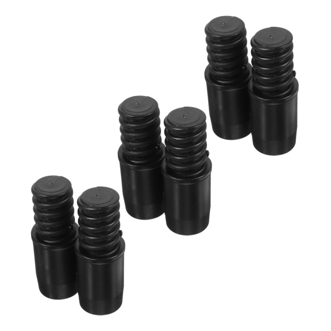 6 Piezas Adaptador de Mango de Fregona para Poste Telescópico Compatible con Varillas de Limpieza y Escobas Repuesto Práctico para Herramientas de Limpieza