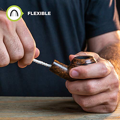 (200 Soft) Pipe Cleaners For Glass And Pipe Smoking - Arts And Crafts! - Soft Bristle Pipe Cleaners For Pipe Smoking For Glass Long White Pipe Cleaners For Cleaning - Tobacco Pipes Accessories #TOP4