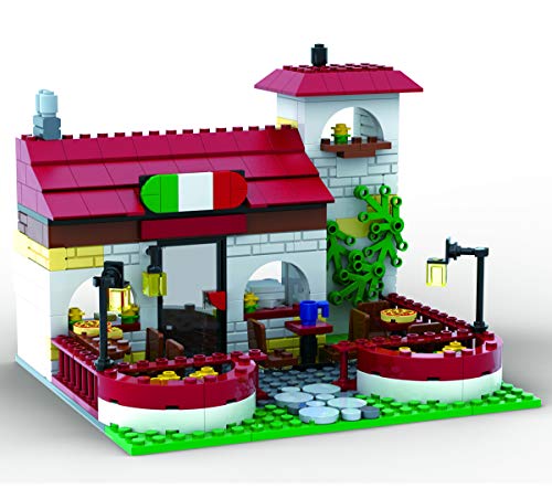 Preisvergleich Produktbild Brigamo Bausteine Pizzeria Ristorante, 328 Klemmbausteine