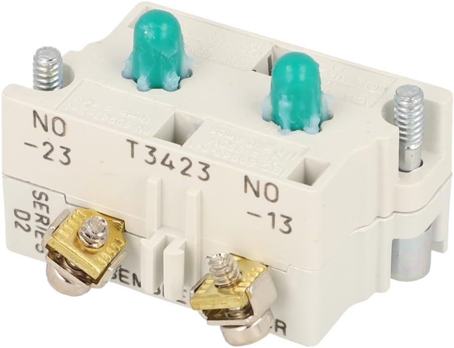 EATON CUTLER HAMMER 10250T2 CONTACT BLOCK, 2NO, 6A, SCREW