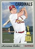 2019 Topps Heritage #282 Harrison Bader St. Louis Cardinals Baseball Card