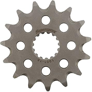 Supersprox CST-1901-15-4 Front Sprocket For Beta RR 250 2T 13 14 15 16 17, RR 300 2T 13 14 15 16 17, RR 350 4T 11 12 13 14 15 16 17, RR 390 4T 15 16 17, RR 400 4T 05 06 07 08 09 10 11 12 13 14