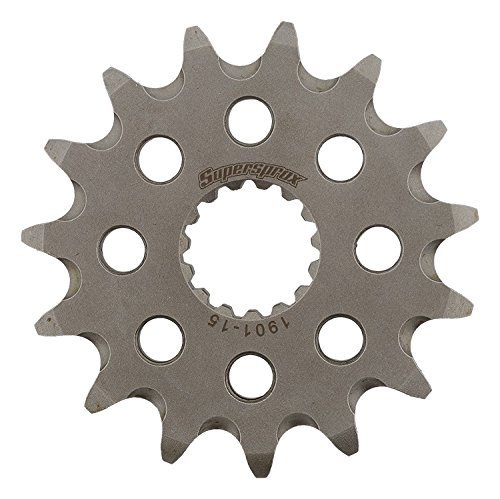 Supersprox CST-1901-15-4 Front Sprocket For Beta RR 250 2T 13 14 15 16 17, RR 300 2T 13 14 15 16 17, RR 350 4T 11 12 13 14 15 16 17, RR 390 4T 15 16 17, RR 400 4T 05 06 07 08 09 10 11 12 13 14