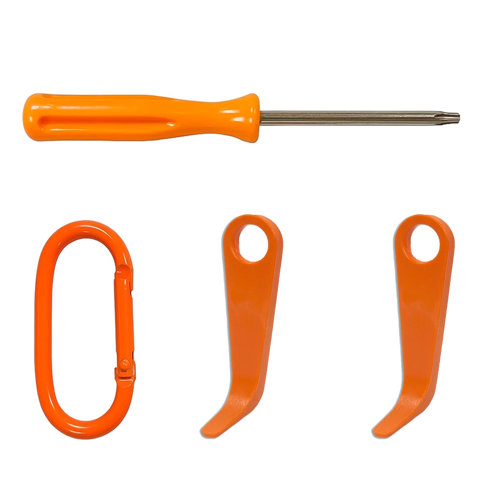 2 Pcs Ring Doorbell Removal Tool Plastic, with Screwdriver, Storage Buckle