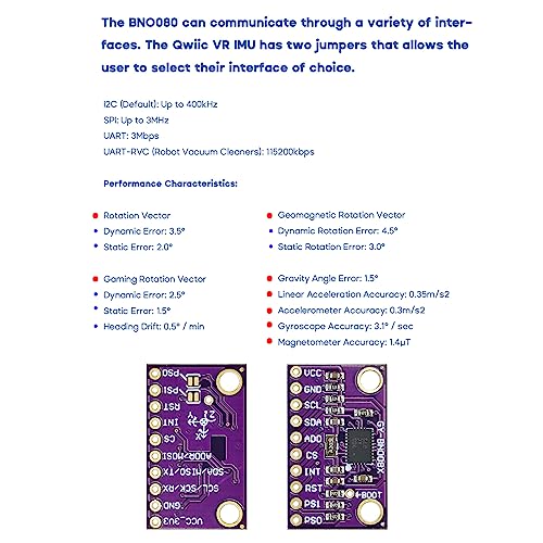 Capteur BNO085 pour application de réalité augmentée et prototypes AR - 2