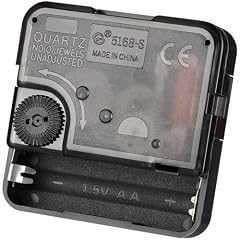 SUPVOX Quartz Clock Movement Replacement DIY Clock Mechanism Repair Part Accessory Silent Battery