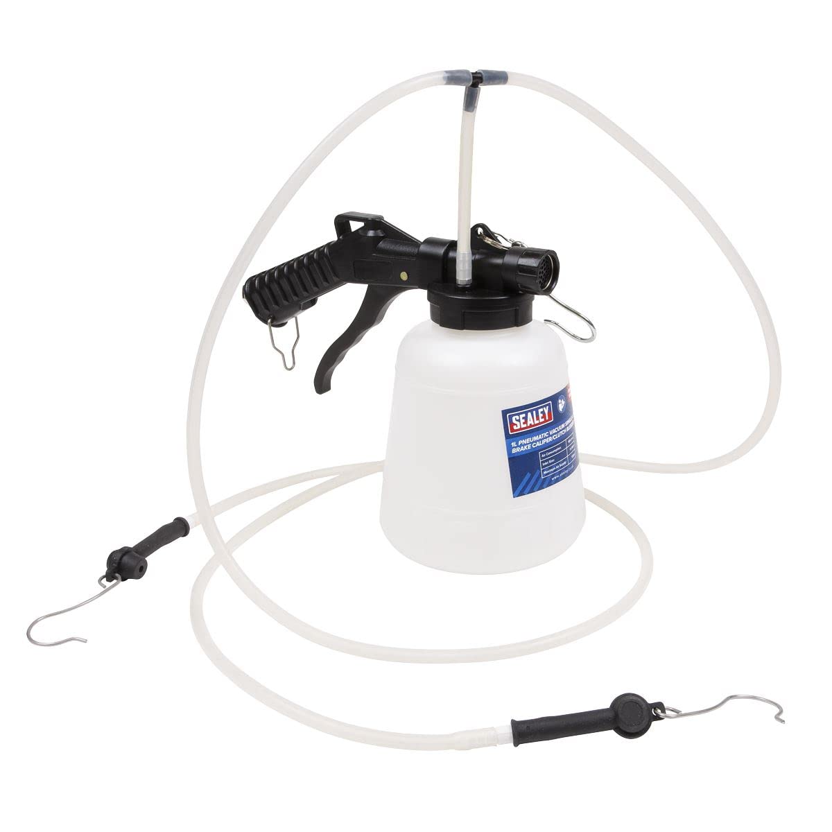 Sealey VS020TC Purgeur d'embrayage Simple et Double pour Vide pneumatique 1 l