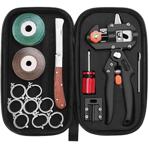 NRANSON Kit de Tijeras de poda Multifuncional para Injerto de árboles frutales Cover