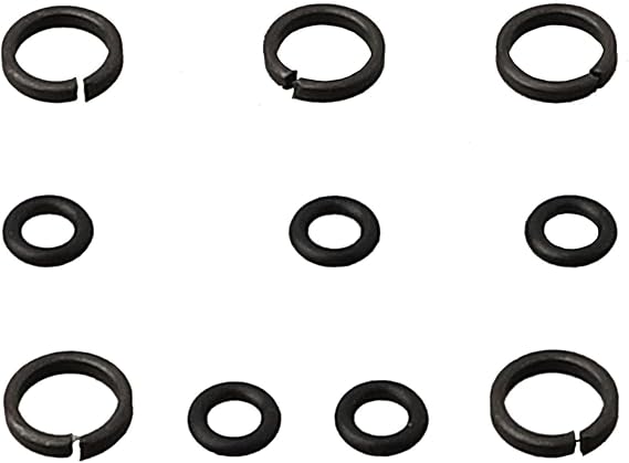 5 Sets Socket Retainer Clip with O-Ring for 1/2 3/8 3/4 1 Inch Pneumatic Air for impact Wrench Tool Replacement Parts(3/8)