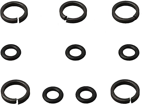 5 Sets Socket Retainer Clip with O-Ring for 1/2 3/8 3/4 1 Inch Pneumatic Air for impact Wrench Tool Replacement Parts(3/8)